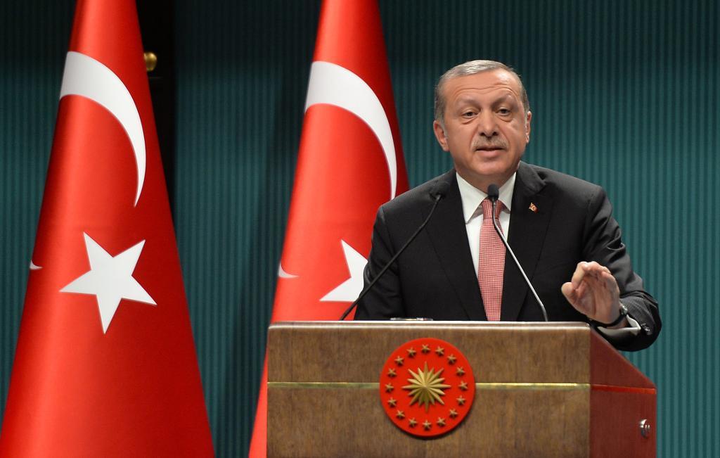 Turkiets president Recep Tayyip Erdogan. Arkivbild. (Foto: AP/TT)