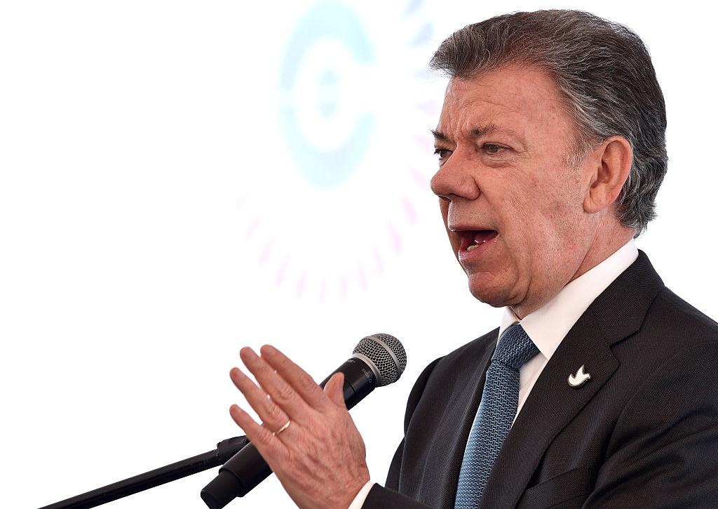 Colombias president Juan Manuel Santos (Foto: Cris Bouroncle /AFP/Getty Images)
