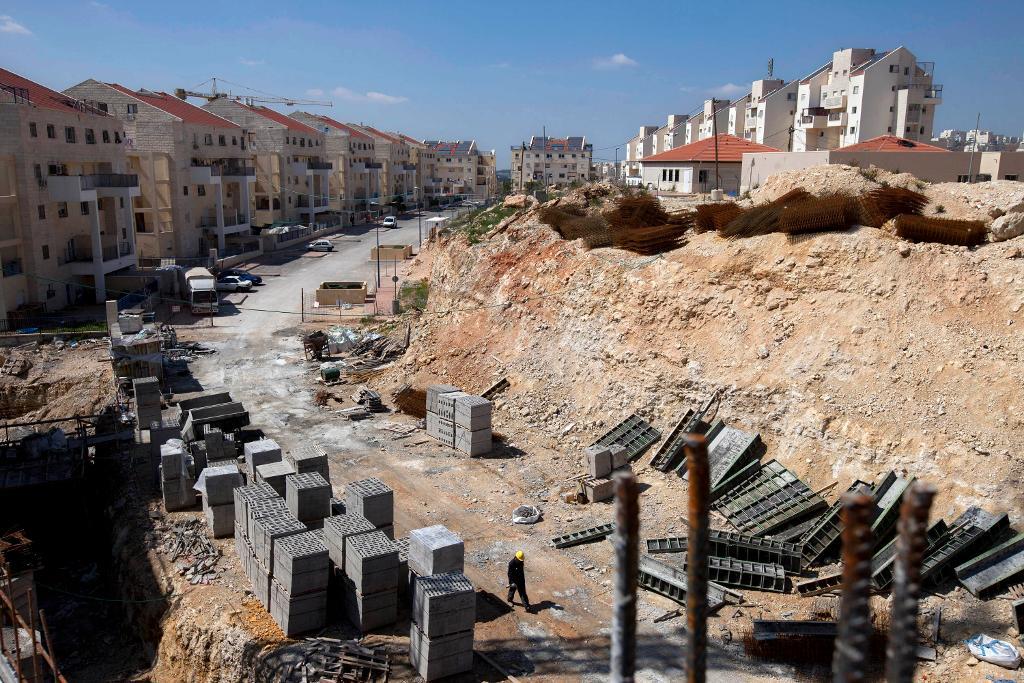 En bosättning i Västbanken på väg att utökas. Arkivbild. (Foto: Oded Balilty/AP/TT)