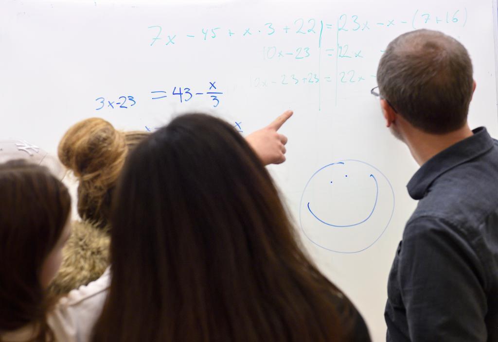 Hur går det för svenska elever i matematik och naturvetenskap? I dag kommer resultaten av en internationell kunskapsmätning. (Foto: Henrik Montgomery/TT-arkivbild)