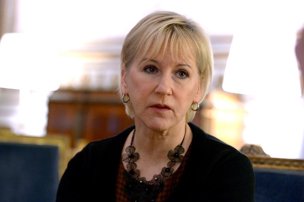 Utrikesminister Margot Wallström (S). (Foto: Janerik Henriksson/TT-arkivbild)