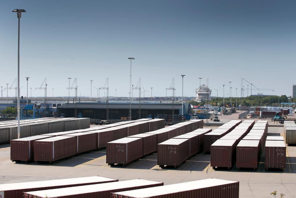 
Det blir strejk i Göteborgs containerhamn. (Foto: Björn Larsson Rosvall/TT-arkivbild)