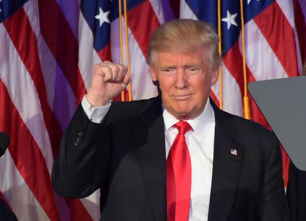 Republikanen Donald Trump vald till USA:s nästa president. (Foto: Jim Watson /AFP/Getty Images)