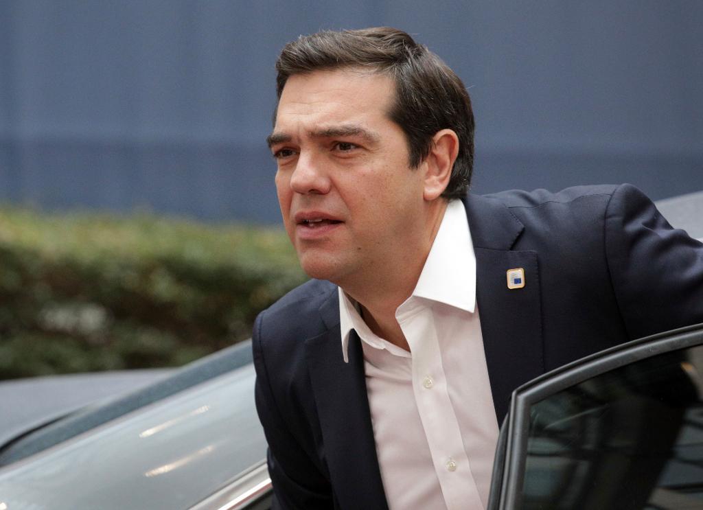 Alexis Tsipras, Greklands premiärminister. Arkivbild. (Foto: Olivier Matthys/AP/TT)