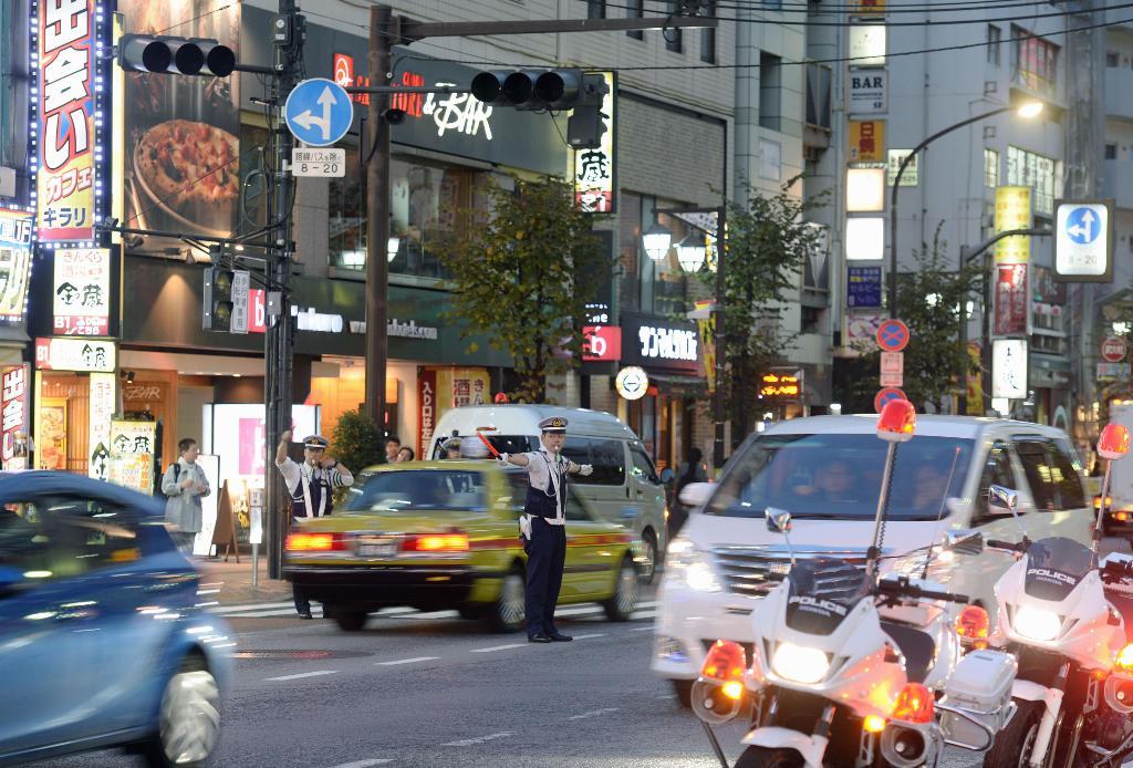 Tät trafik på japanska gator. Arkivbild. (Foto: Takuto Kaneko/AP/TT)