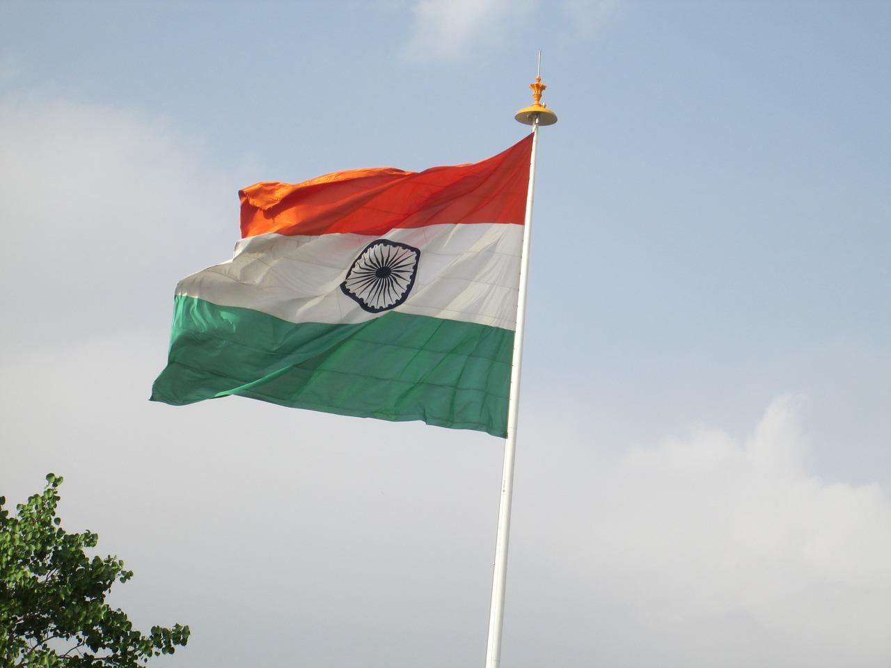 Indiska flaggan (Foto: Pixabay)