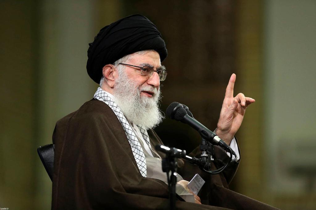 Irans ayatolla Ali Khamenei. (Foto: AP/TT-arkivbild)