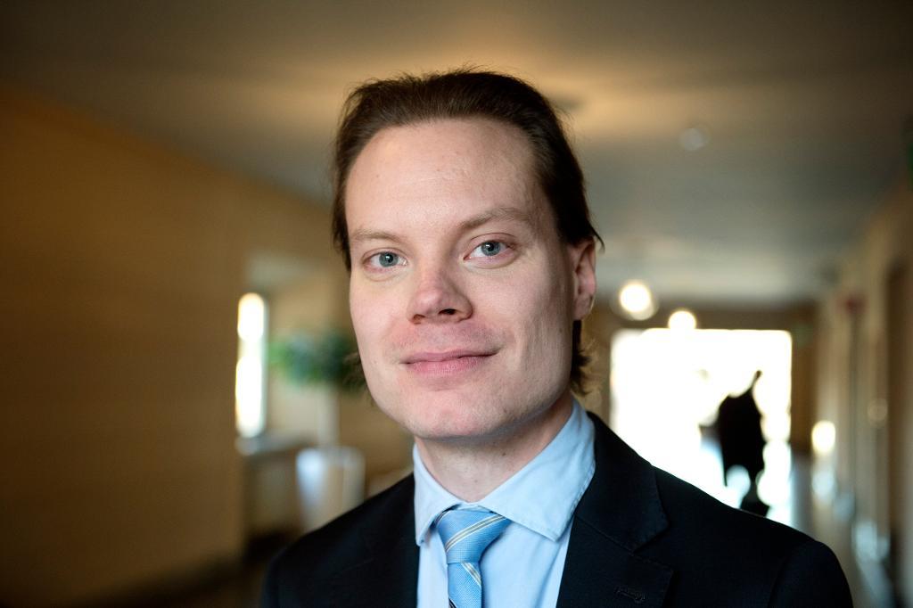 Sverigedemokraten Martin Kinnunen. (Foto: Jessica Gow/TT-arkivbild)