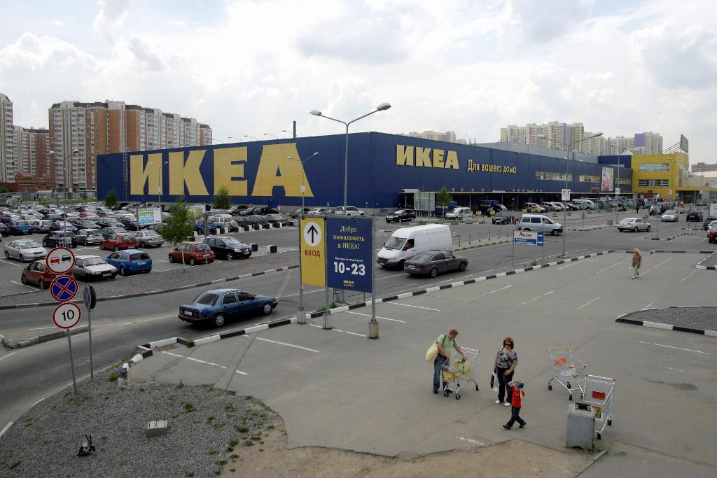 Ikea driver bland annat möbelvaruhus i Moskva. (Foto: Mikhail Metzel AP/TT-arkivbild)