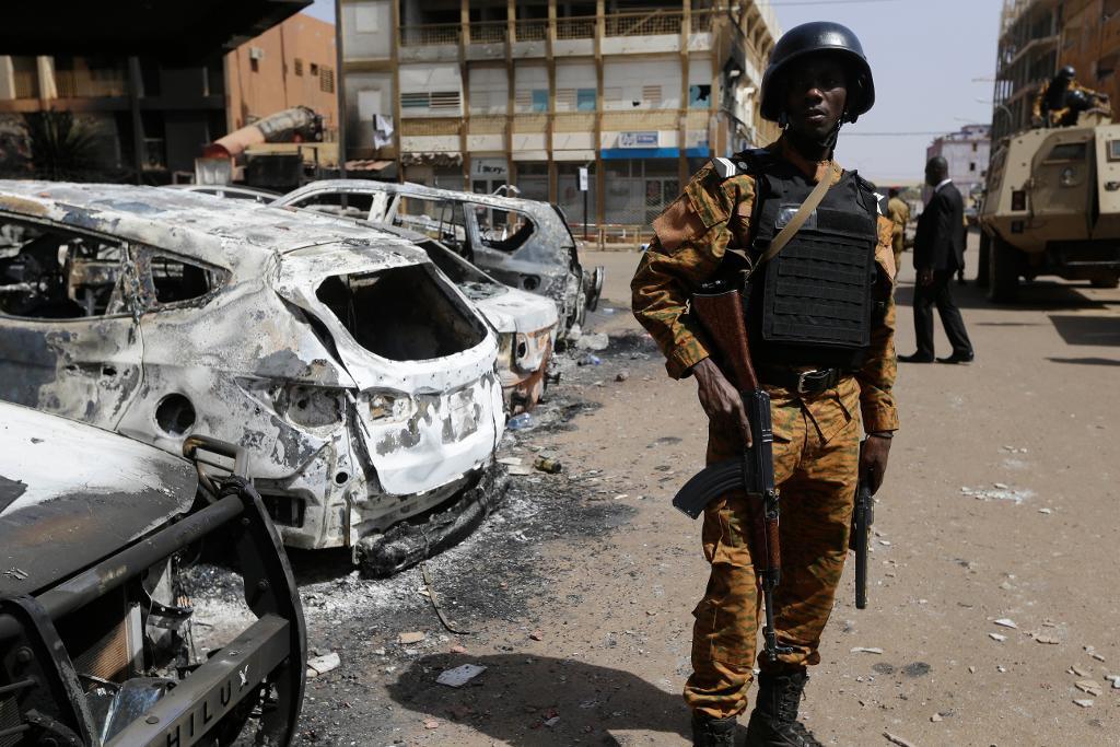 Sedan jihadister dök upp i januari 2015 har de utfört attacker främst i gränsområdet mot Mali och Niger, men ett år senare slog tre jihadister till i huvudstaden Ouagadougou. (Foto: Sunday Alamba/AP/TT)