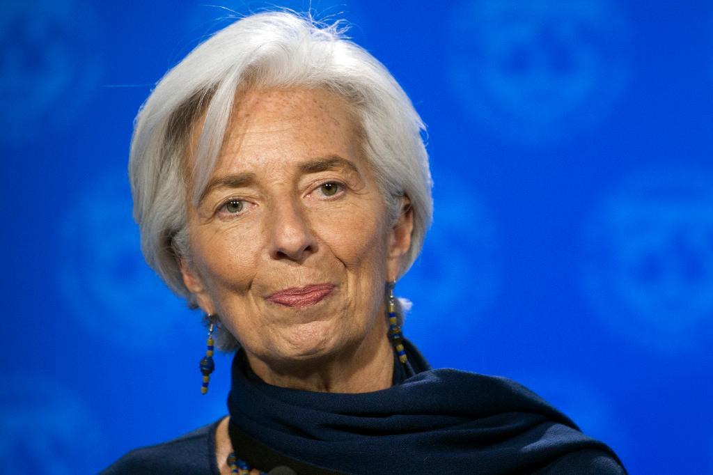 Christine Lagarde, chef för Internationella valutafonden. (Foto: Cliff Owen/AP/TT)