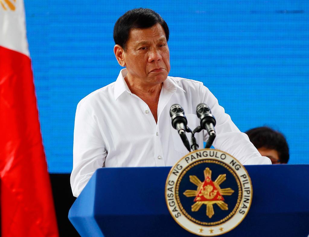 
Filippinernas president Rodrigo Duterte. (Foto: Aaron Favila/AP/TT)