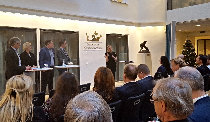 Huvudfrågan för debatten med politikerna var vilka steg de kan vara beredda att ta för att öka bostadsutbudet. (Foto: Andrea Elvhage/Epoch Times)