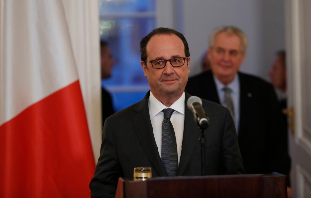 François Hollande ställer inte upp i för en andra mandatperiod. Arkivbild. (Foto: Petr David Josek/AP/TT)