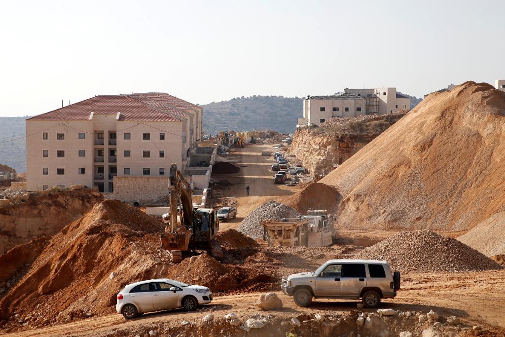 Beitar Ilit, en av de israeliska bosättningarna på Västbanken. Arkivbild. (Foto: Baz Ratner/Reuters/TT)