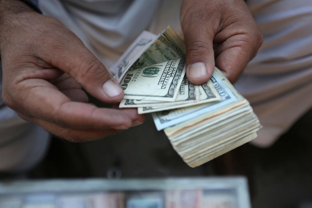 Dollarn har inlett året svagt efter fjolårets starka avslutning.  (Foto: Rahmat Gul AP/TT-arkivbild)