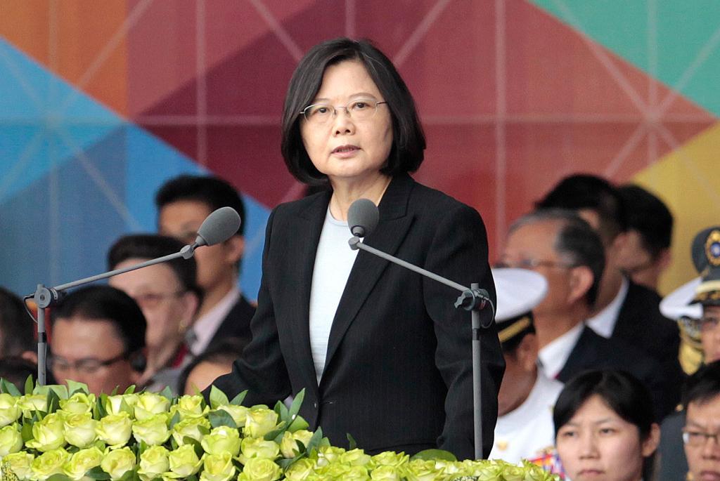 Taiwans president Tsai Ing-Wen. (Foto: Chiang Ying-Ying/AP/TT-arkivbild)