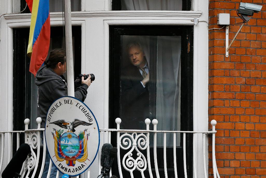 Wikileaks grundare Julian Assange har bott på Ecuadors ambassad i London sedan 2012. (Foto: Kirsty Wigglesworth/AP/TT-arkivbild)
