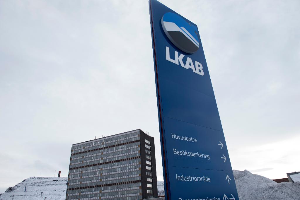 Gruvbolaget LKAB:s huvudkontor vid gruvan i Kiruna.  (Foto: Fredrik Sandberg/TT-arkivbild)