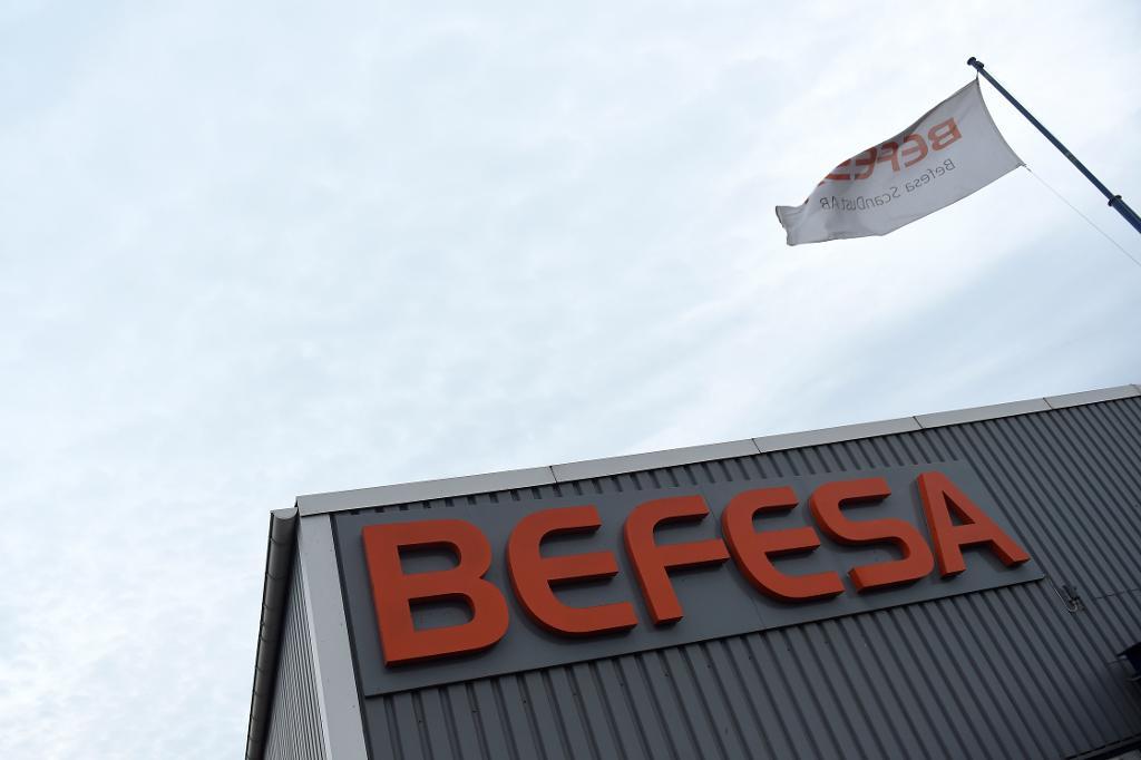 Metallåtervinningsföretaget Befesa Scandust har släppt ur cyanid och tungmetaller som kontaminerat grundvattnet. Nu pågår sanering. (Foto: Björn Lindgren/TT-arkivbild)