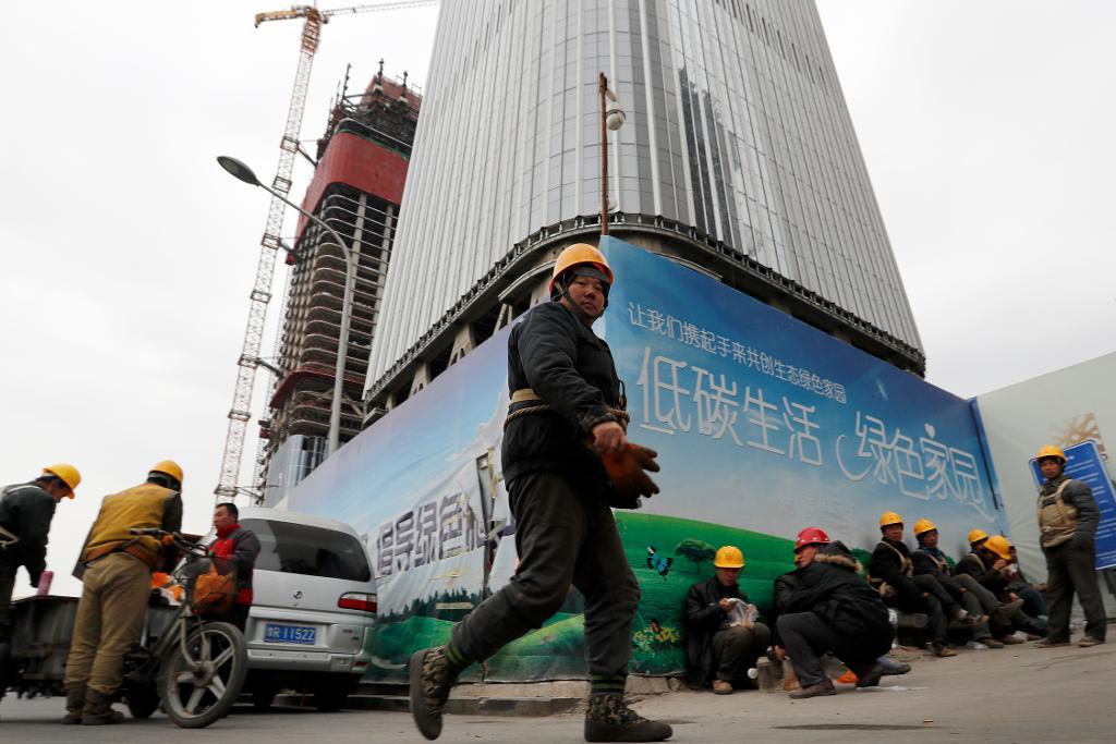 Kinas preliminära budgetunderskott blev större än väntat. (Foto: Andy Wong/TT/AP)