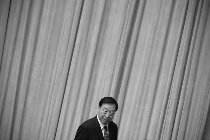 Jiangsus tidigare partisekreterare Luo Zhijun i Peking, 2015. Enligt en källa nära Jiangsus ledning ignorerar man där en del av Xi Jinpings order om korruptionsbekämpning. (Foto: Feng Li/Getty Images)