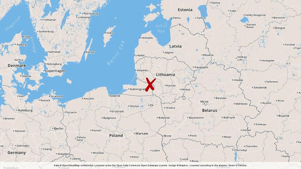 Litauen planerar att bygga ett stängsel längs gränsen mot den ryska enklaven Kaliningrad. (Foto: TT)