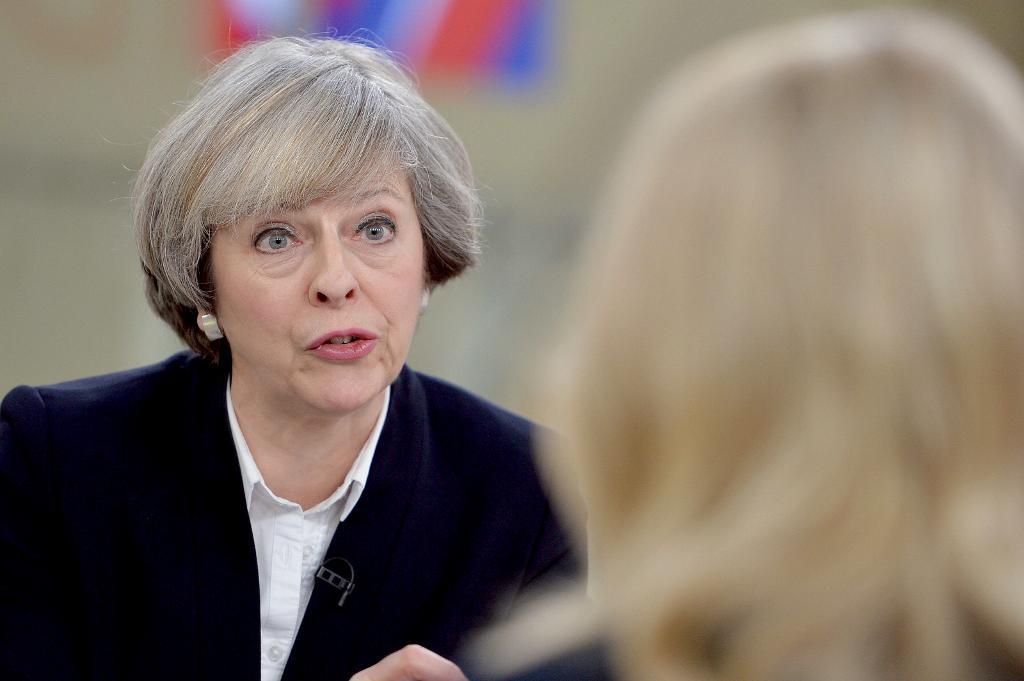 Storbritanniens premiärminister Theresa May. Arkivbild. (Foto: John Stillwell/AP/TT)
