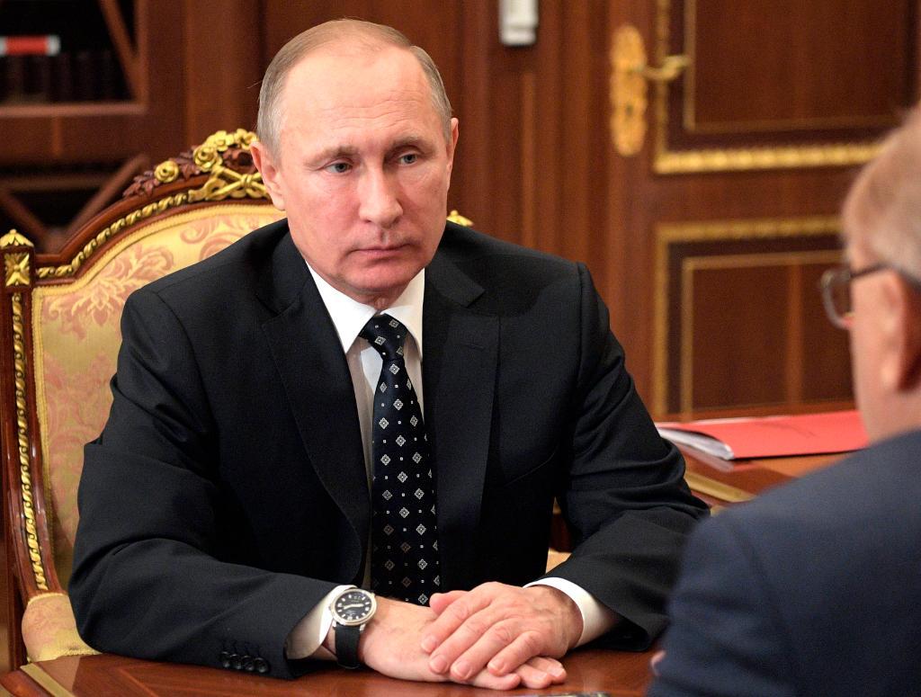 Rysslands president Vladimir Putin. Arkivbild. (Foto: Aleksej Druzjinin/AP/TT)
