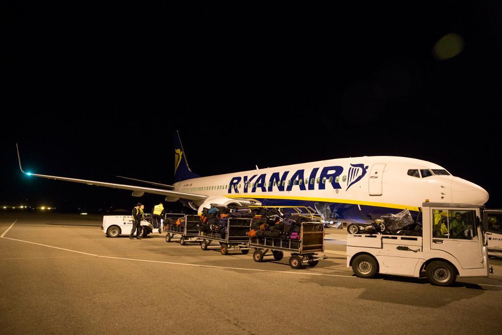 Lägre vinst för Ryanair. (Foto: Larsen, Håkon Mosvold/NTB Scanpix/TT-arkivbild)