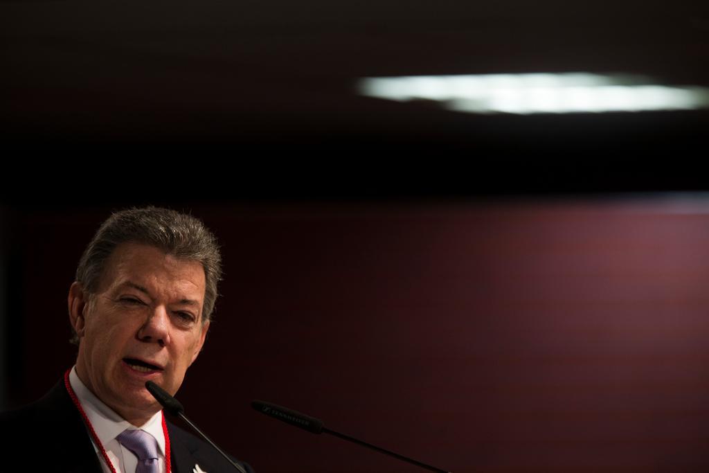 Colombias president Juan Manuel Santos. Arkivbild. (Foto: Francisco Seco/AP/TT)