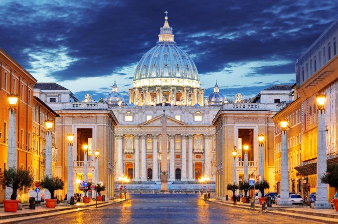 
Peterskyrkan i Vatikanen. Foto: Shutterstock                                            