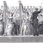 Harpister: Under renässansen började man tycka att harpans diatoniska stämning var alltför begränsad. I slutet av 1500-talet byggde man därför kromatiska harpor med två eller tre parallella rader strängar, eller där strängarna korsade varandra. Det första betydande orkesterpartiet skrevs för dubbelharpa år 1608 av Monteverdi i operan ”Orfeo”. Senare komponerade Debussy ”Danses sacré et profane” för dubbelharpa med korsade strängar. I slutet av 1600-talet byggdes hakharpan som möjliggjorde att man kunde spela i flera tonarter. Hovkapellet i Stockholm bestod år 1591 av sammanlagt femtio instrumentalister och sångare. Det fanns även en harpist. Harpan fick sin plats i symfoniorkestern under romantiken. Den harpa som används i orkestrar idag är dubbelpedalharpan. I större modern orkesterbesättning kan flera harpor förekomma. Wagner använde sex harpor i operan ”Rhenguldet”.