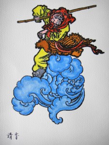 Apkungen - Kung Markatta (Illustration: Kiyoka Chu/Epoch Times)