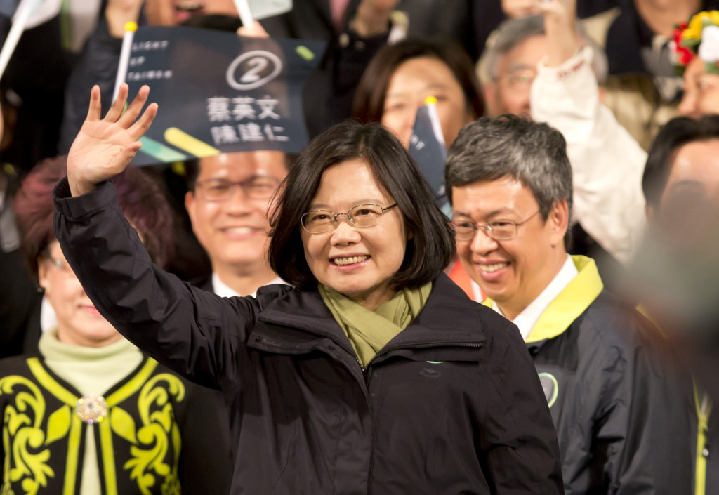 Taiwans tillträdande president Tsai Ing-wen (Foto: Ashley Pon/Getty Images)