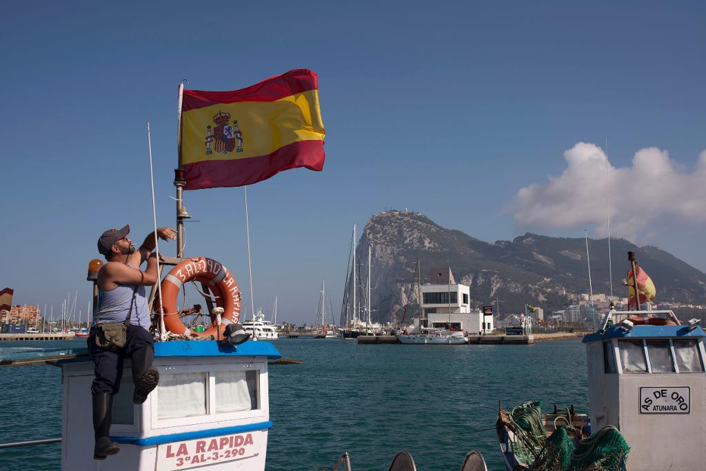 Spanien går till val på söndag och efter brexit har frågan om Gibraltars status fått ny näring. (Foto: Laura Leon /AP/TT)
