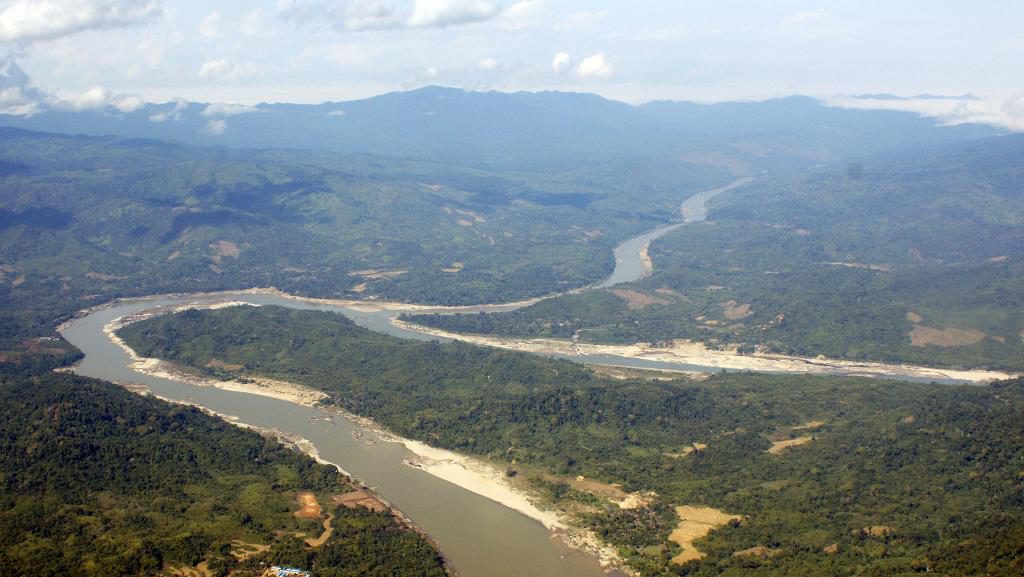 Myitsone-dammen planeras vid floden Irrawaddy i norra Burma. (Foto: Khin Maung Win - arkivbild)
