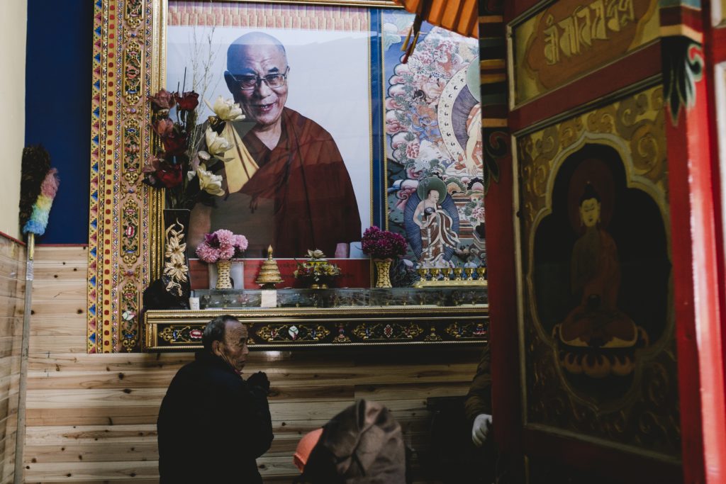 Bilden är från ett tibetanskt kloster i Aba i Sichuanprovinsen. (Foto: Benjamin Haas/AFP/Getty Images)