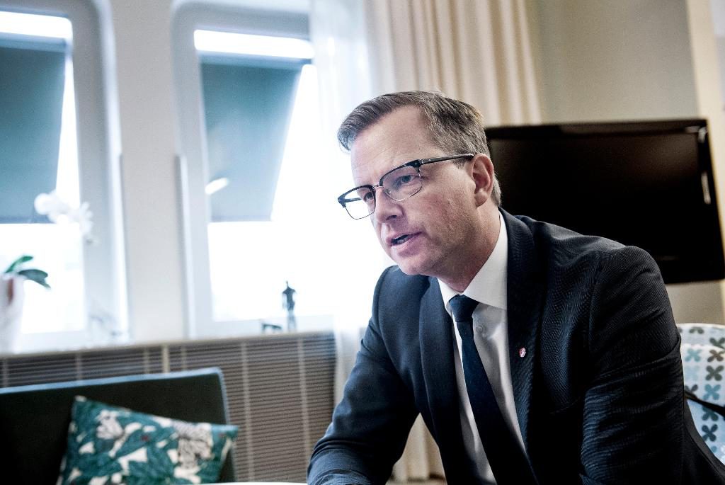  Närings- och innovationsminister Mikael Damberg (S). (Foto: Marcus Ericsson/TT-arkivbild)