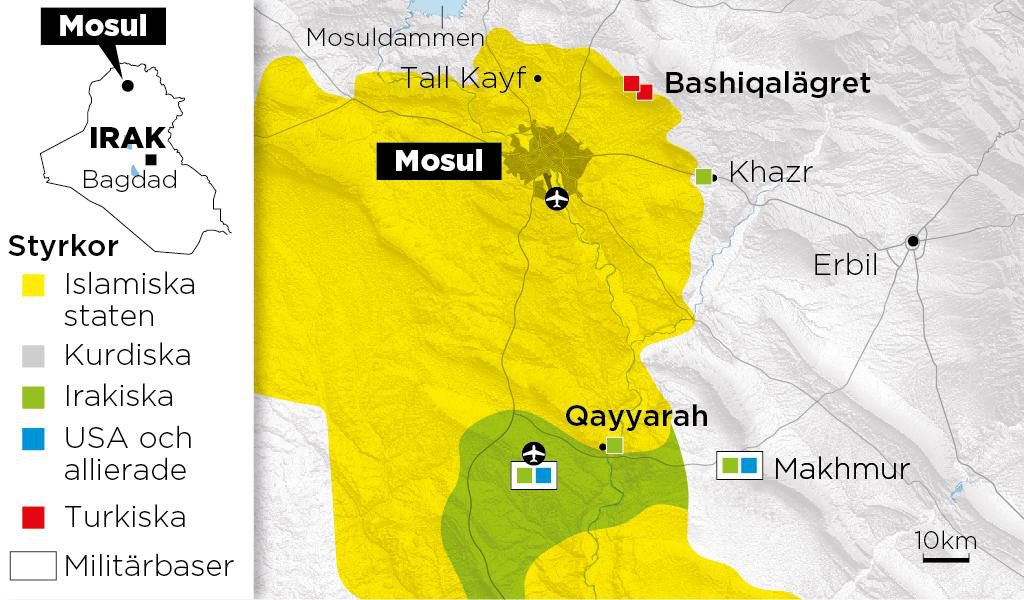 Mosul med omnejd. (TT)