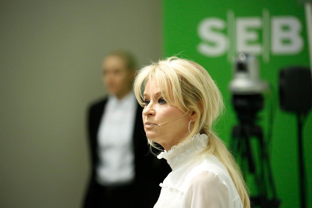 SEB:s vd Annika Falkengren är upprörd över den föreslagna bankskatten. (Foto: Christine Olsson/TT)