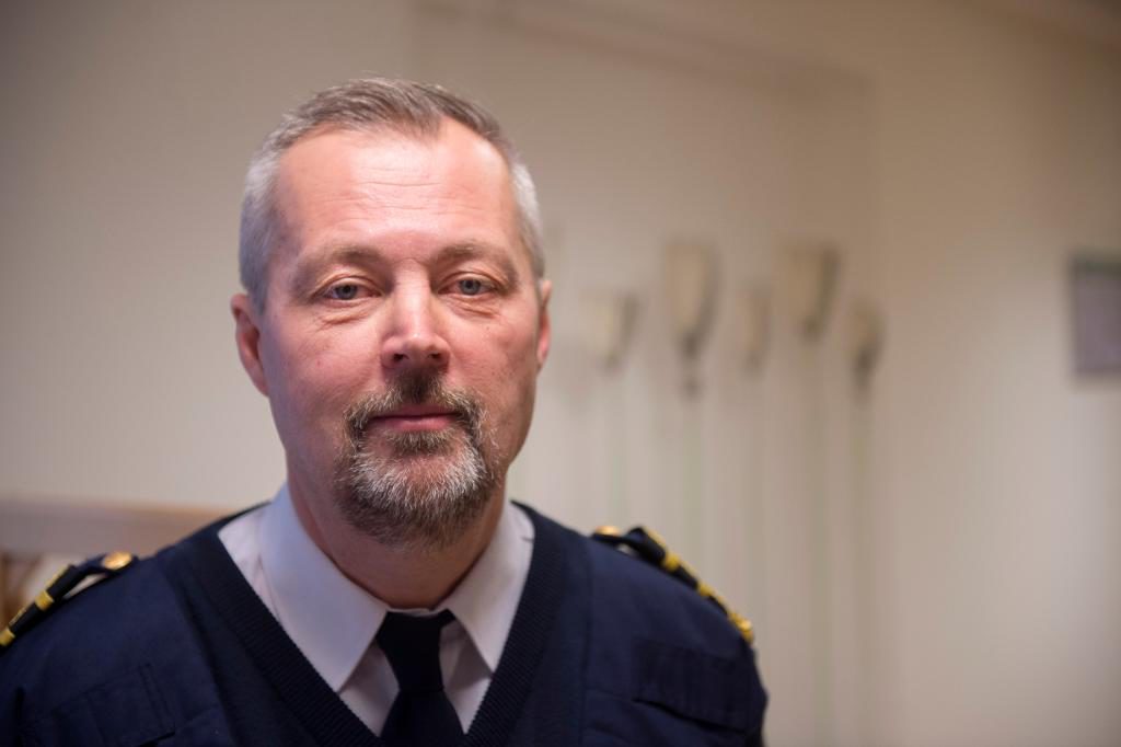 Lars Bäckström, Tullverkets gränsskyddschef i södra Sverige, befarar att beslagen kommer att minska framöver.  Foto: Björn Lindgren/TT