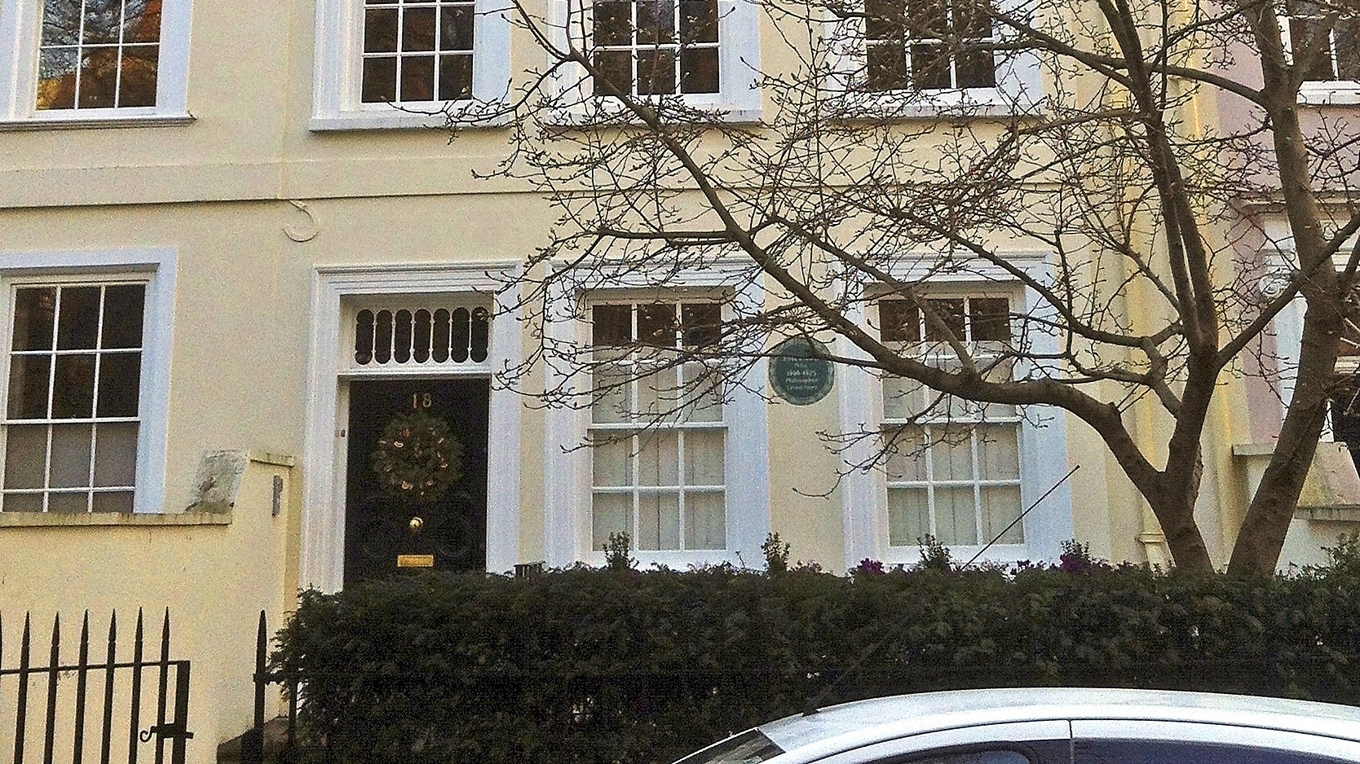 John Stuart Mills hem vid Kensington Square i London. Foto: Public Domain