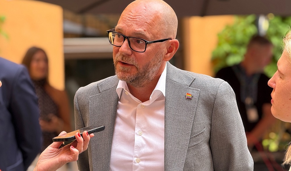 Arbetsmarknadsminister Johan Britz (L) vill få in fler  funktionsnedsatta på arbetsmarknaden. Foto: Staffan Erfors