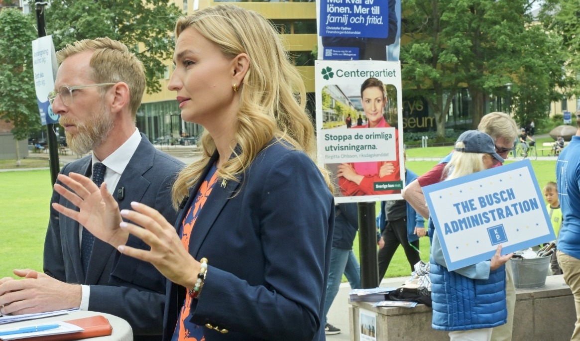 Kristdemokraterna presenterar flera satsningar på äldre i sitt valmanifest. Foto: Adam Strand