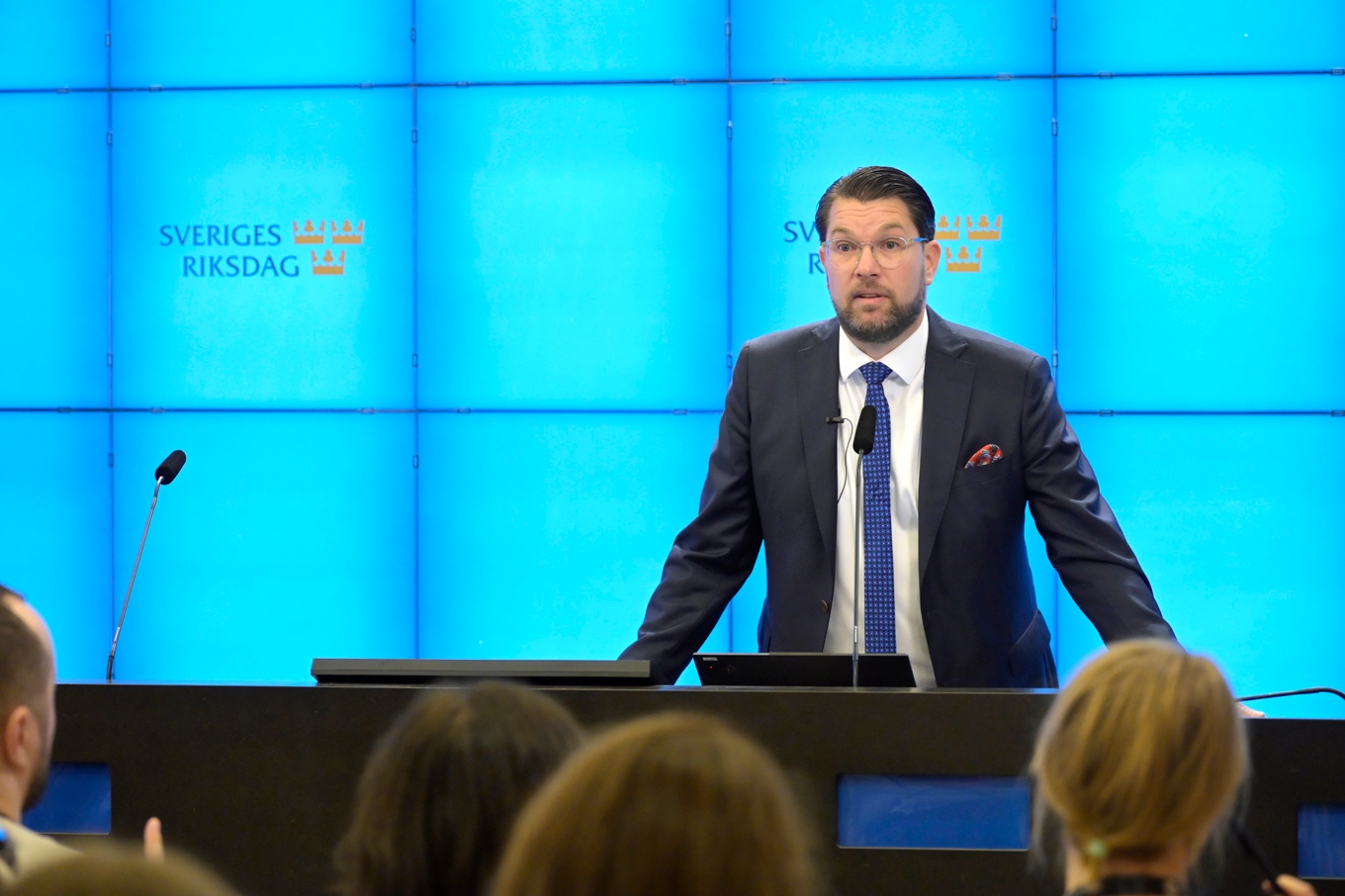 Jimmie Åkesson och Sverigedemokraterna vill införa psykiatrihem. Foto: Roger Sahlström