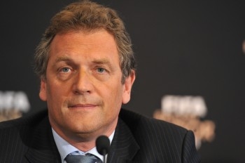 Jerome Walcke deltar i presskonferens anordnad av FIFA:s Ballon D'Or i Paris den 5 december 2011. (Foto: Pascal Le Segretain/Getty Images)