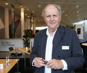 Författaren Alexander McCall Smith besökte Bokmässan i Göteborg för första gången den 24 september 2011. (Foto: Pirjo Svensson/Epoch Times)
