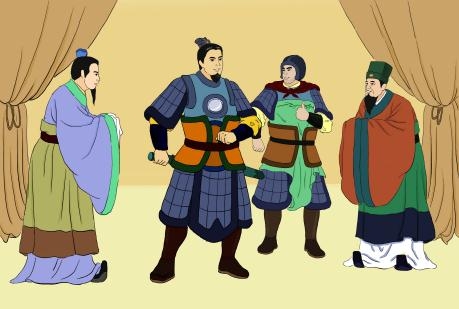 Yue Yi sågs som Kinas störste general. (Illustration av Zhiching Chen, Epoch Times)