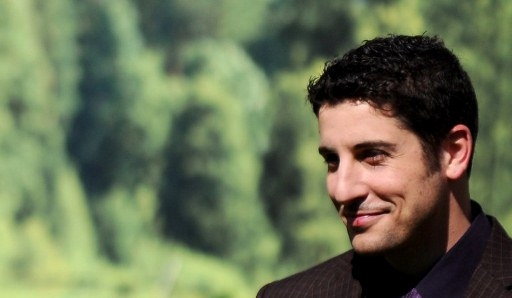 Jason Briggs under filmningen av American Reunion i april 2012 i Rom. (Foto: Tiziana Fabi / AFP)
